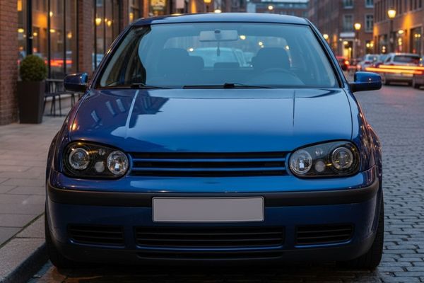 Golf 4 Rückleuchten an Auto